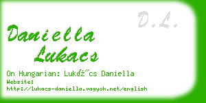 daniella lukacs business card